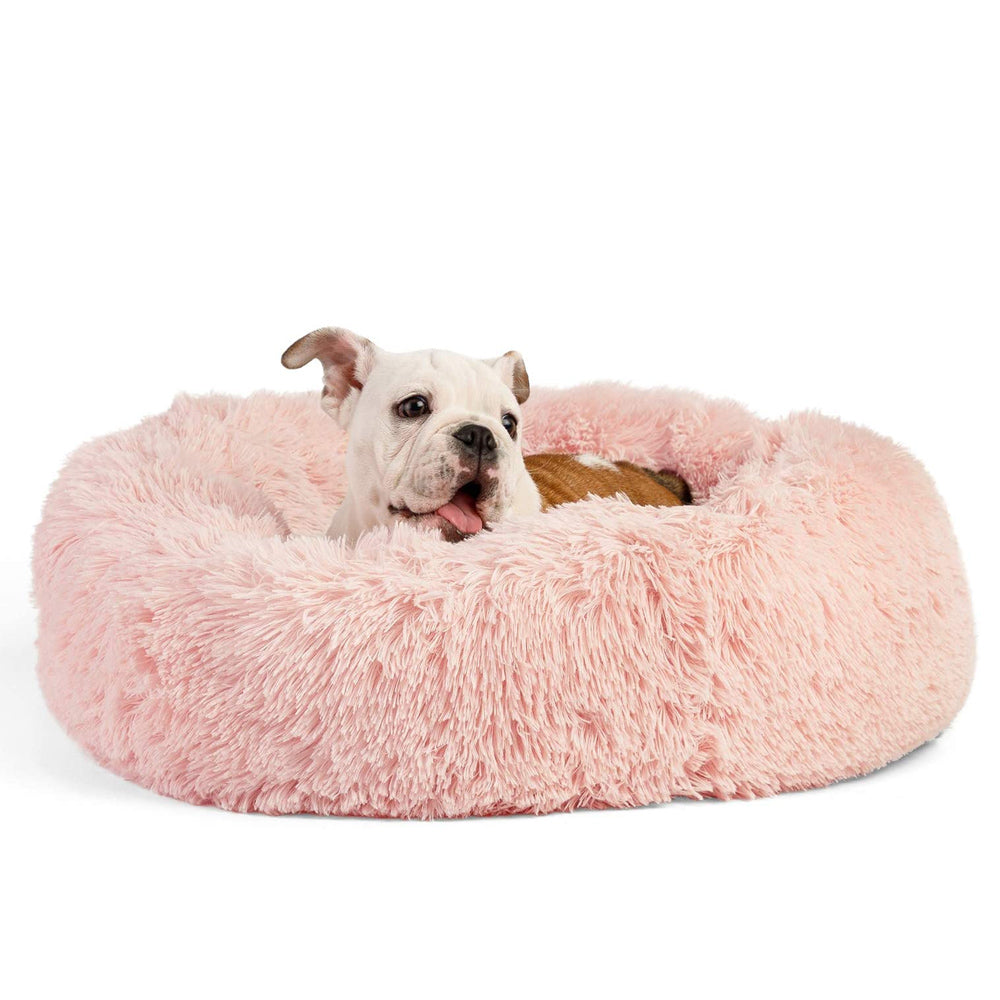 Machine Washable Calming Donut Cat and Dog Pet Bed_6