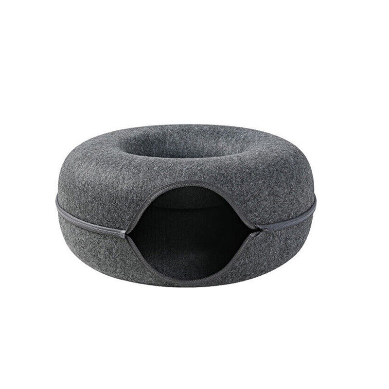 Detachable Donut Shape Pet Bed Cat and Dog Washable_13