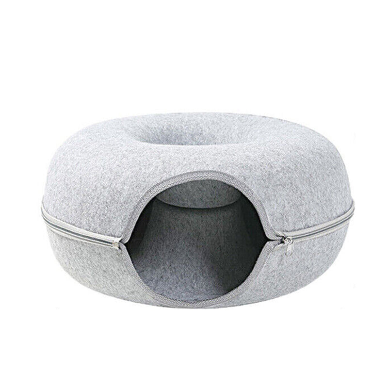 Detachable Donut Shape Pet Bed Cat and Dog Washable_14