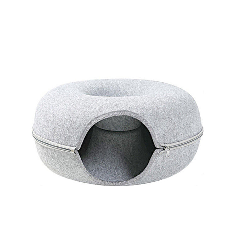 Detachable Donut Shape Pet Bed Cat and Dog Washable_15