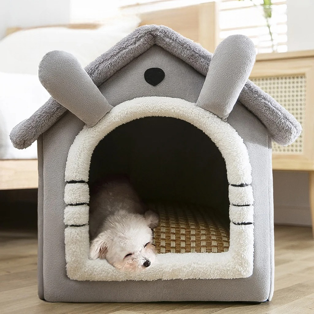 Removable and Washable Foldable Pet Sleeping Bed_1