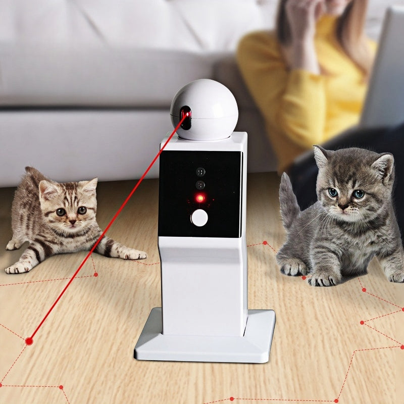 Random Moving Interactive Laser Cat Toy for Indoor_2