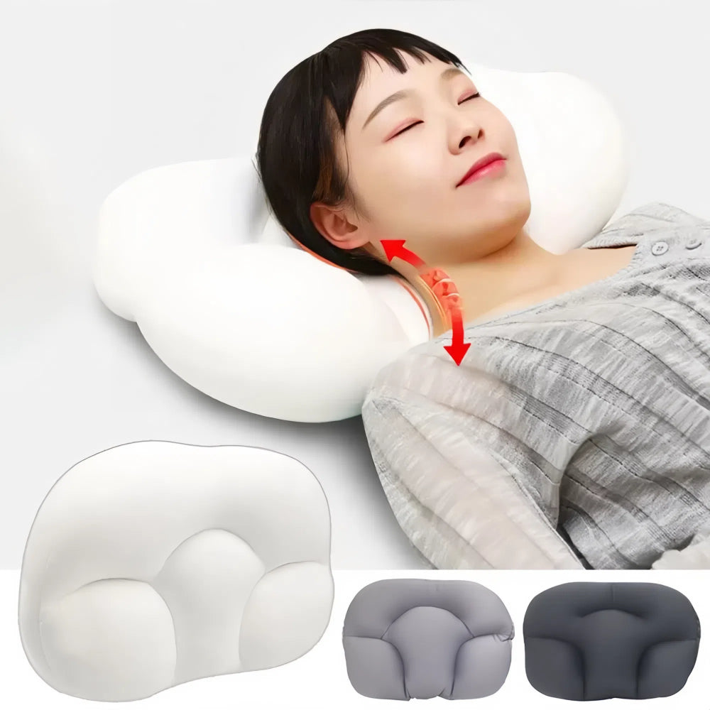 3D Ergonomic Egg Shaped Memory Foam Pillow_2