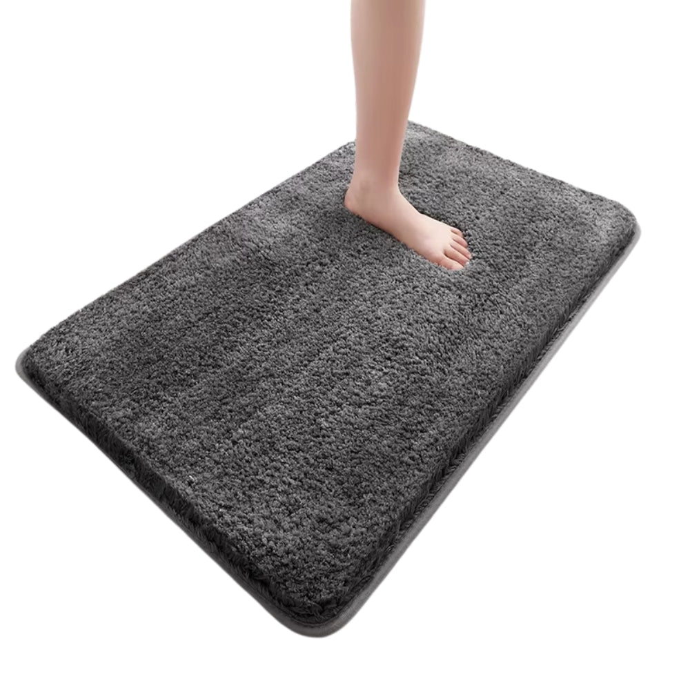 Soft Comfortable Thick Plush Floor Mat Bathroom Floor Rug Anti Slip_4