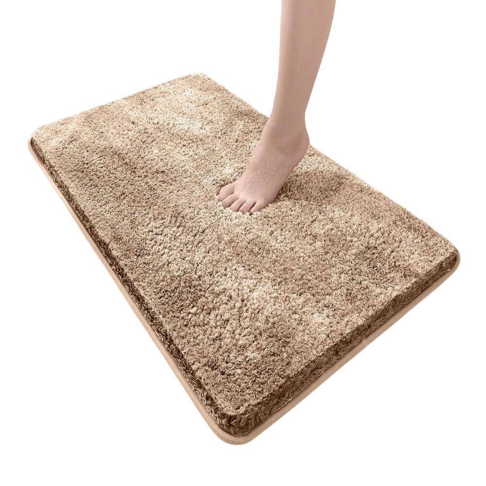 Soft Comfortable Thick Plush Floor Mat Bathroom Floor Rug Anti Slip_5