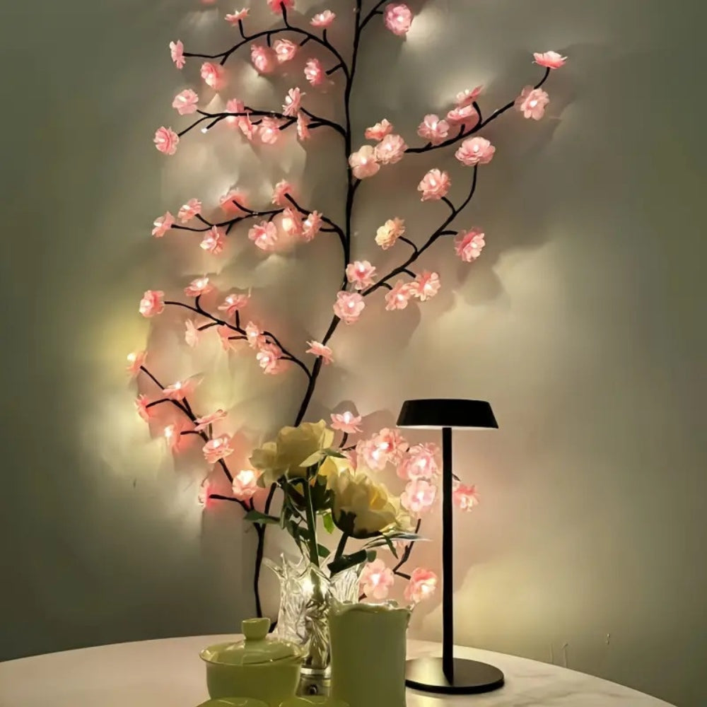 USB Powered Cherry Blossom Branch Lights 96LEDs String Lights_2