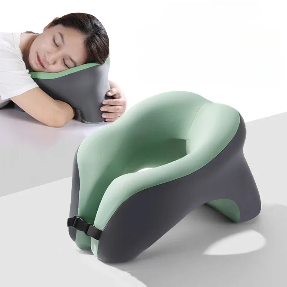 Ultimate Neck Support U Shaped Memory Foam Nap Pillow_0