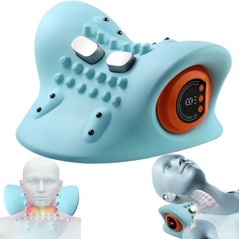 Cervical Massager Portable Neck and Head Acupoint Massage Pillow_1