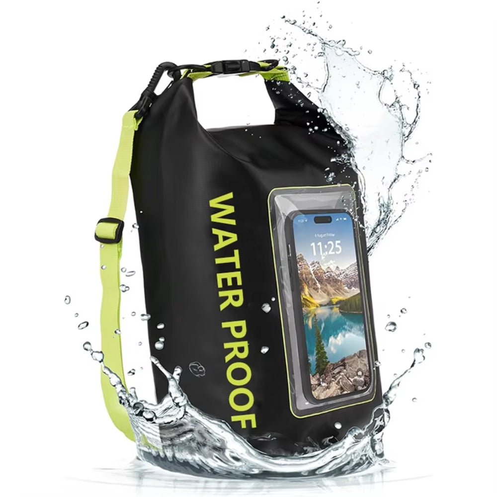 Waterproof PVC Dry Bag Swimming Outdoor Beach Sport Bucket Bag_3