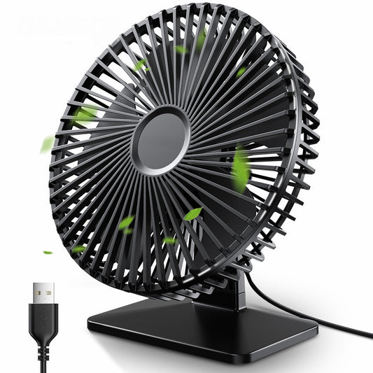 Desk Fan Portable USB Fan Adjustable Cooling Fan For Home Desk Office_0